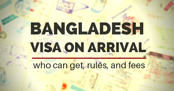 On arrival visa For Bangladeshi Passport holder