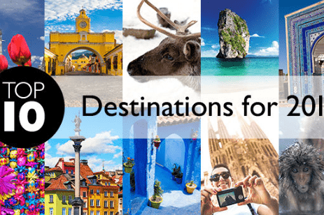 Top 10 Destinations in The World 2017