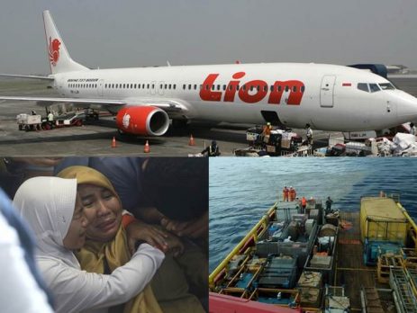 Lion Air Flight crashes