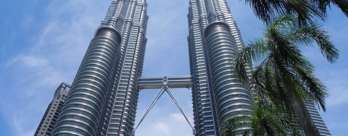 Tourist Attraction Petronas Twin Tower Of Malaysia 