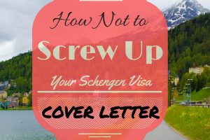 Cover Letter Sample for a Tourist Visa Application