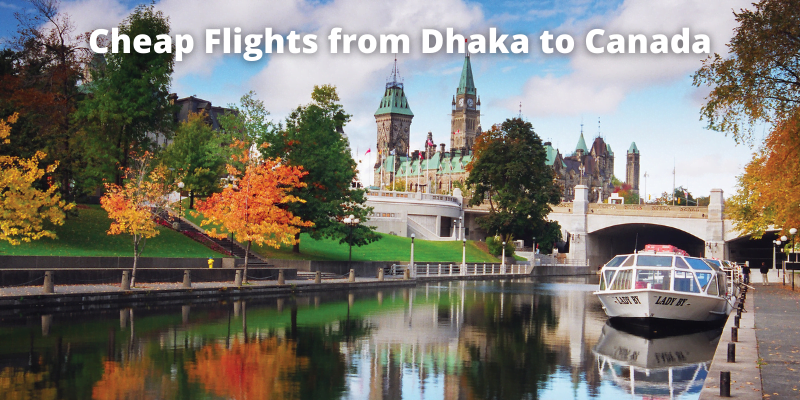 Dhaka to Canada flight
