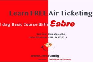 Air Ticketing Course & GDS Training with Sabre | Travelport | Amadeus