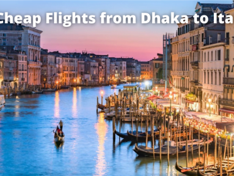 Dhaka to Italy flight