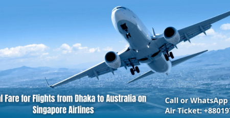 Special Fare for Flights from Dhaka to Australia on Singapore Airlines