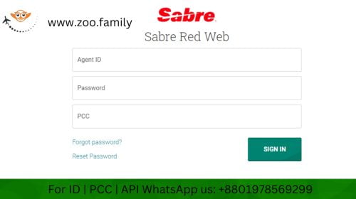 Sabre Red Web ID or Sabre login ID or login portal